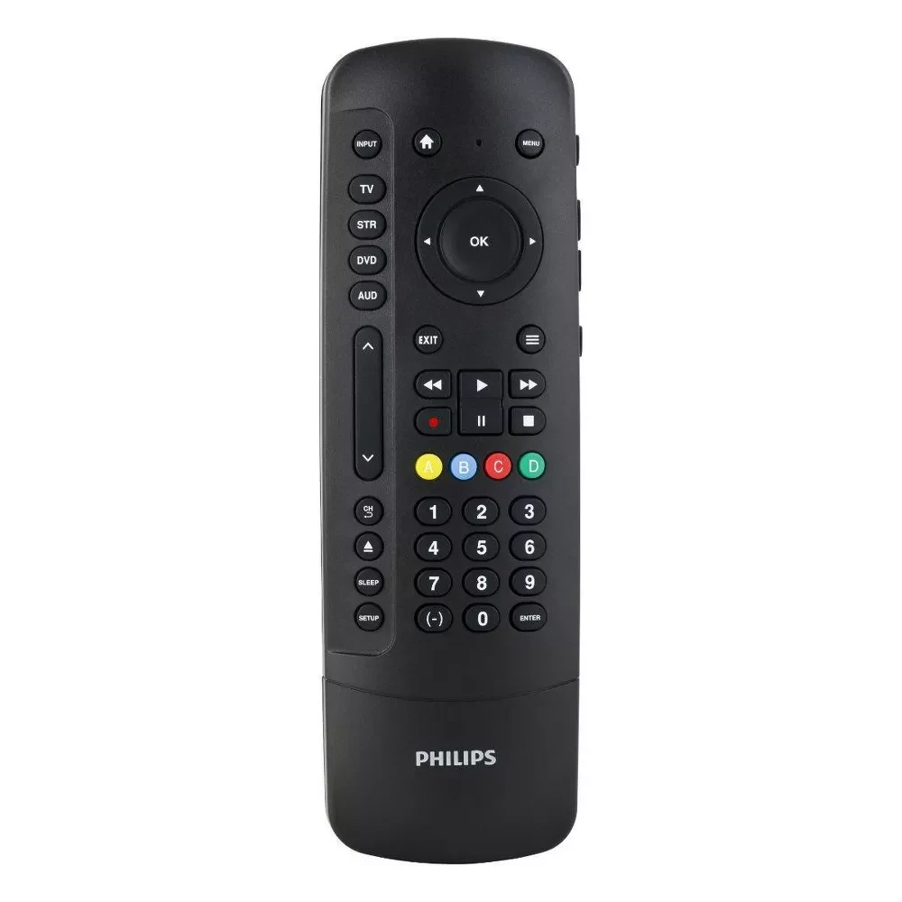 Philips 4 Device Companion Remote Control with Flip & Slide for Roku