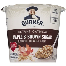  Quaker Instant Oatmeal, Maple & Brown Sugar