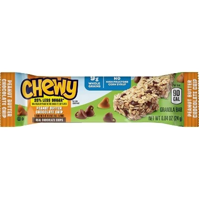 Quaker Chewy Variety Pack Granola Bars  18ct 15.2oz