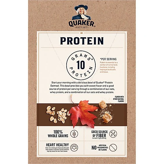 Quaker Instant Protein Maple Brown Sugar 12.6oz