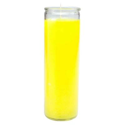 Jar Candle Yellow 11.3oz Continental Candle