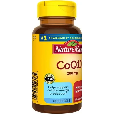 Nature Made CoQ10 200 mg Softgels  40ct
