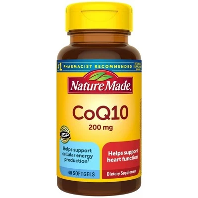 Nature Made CoQ10 200 mg Softgels  40ct