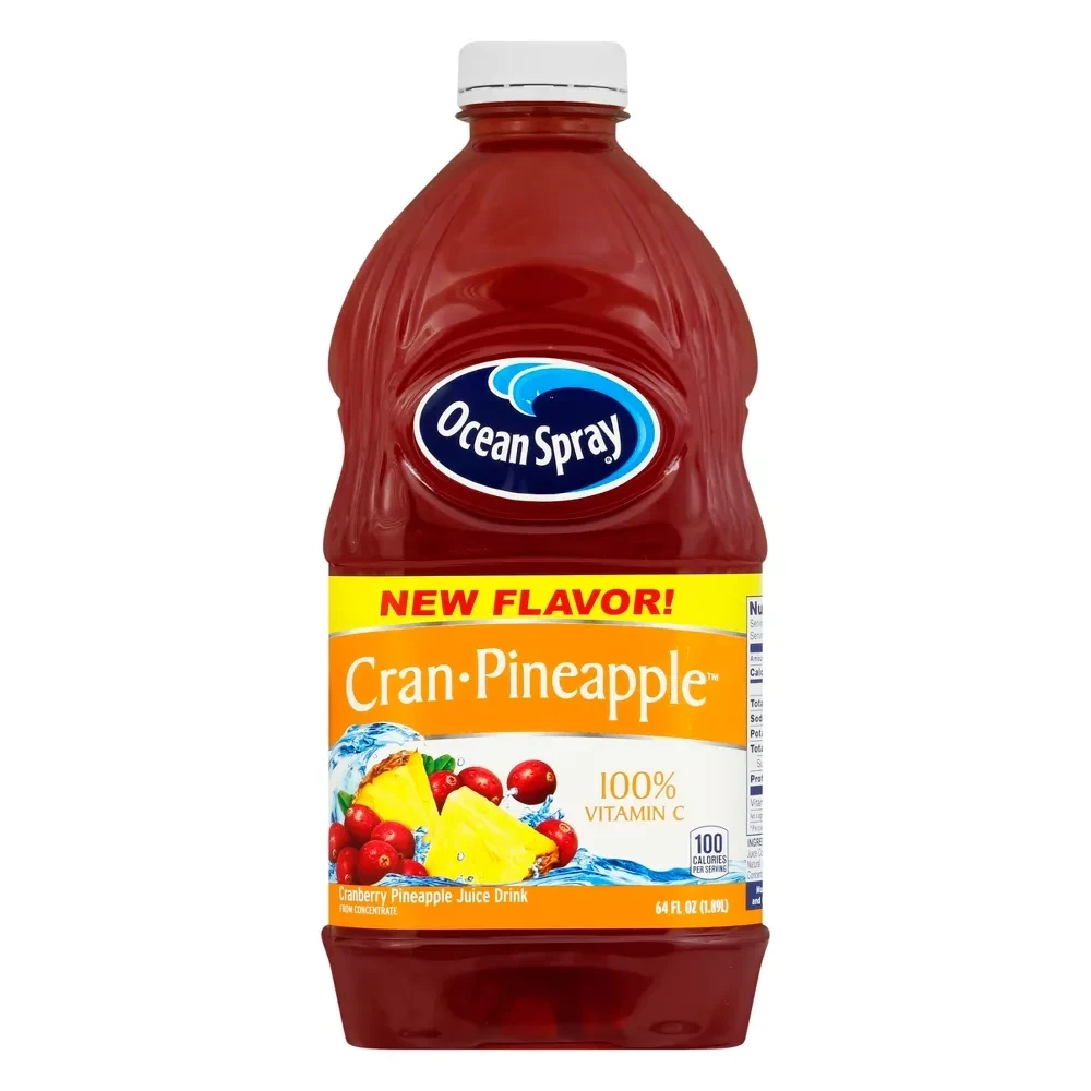 Ocean Spray Cran Pineapple Cranberry Pineapple Juice Drink From Concentrate