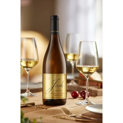 Josh Cellars Central Coast Reserve Buttery Chardonnay White Wine  750ml Bottle