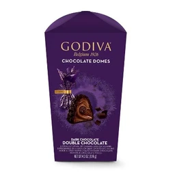Godiva Godiva Double Chocolate Domes 4.3oz