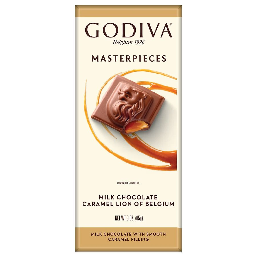 Godiva Masterpieces Milk Chocolate Lion Of Belgium 3oz