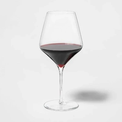 24oz 4pk Glass Traditional Red Wine Glasses  Threshold™