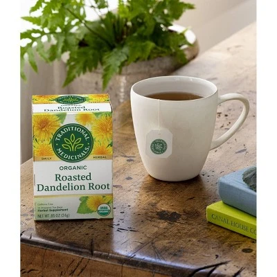 Traditional Medicinals Organic Dandelion Herbal Tea  16ct