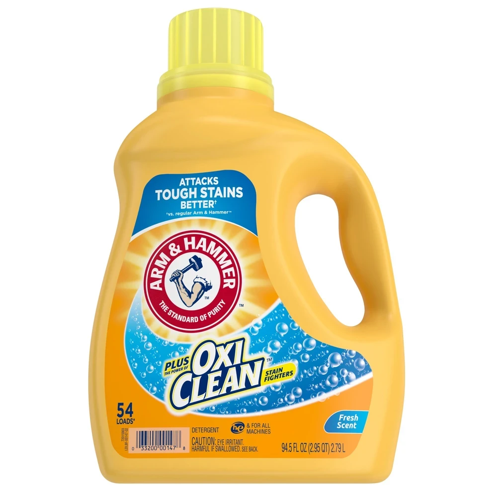 Arm & Hammer Plus OxiClean Fresh Scent Liquid Laundry Detergent  94.5 fl oz
