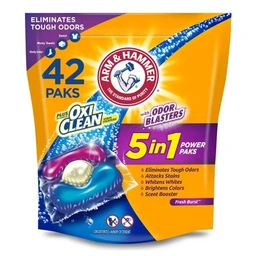 Arm & Hammer Arm & Hammer Plus OxiClean With Odor Blasters 5 in 1  42ct