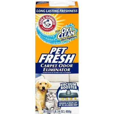 Arm & Hammer plus Oxi Clean Pet Fresh Carpet Odor Eliminator  30oz