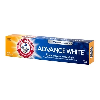 Arm & Hammer Advance White Extreme Whitening Toothpaste, Clean Mint