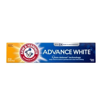 Arm & Hammer Advance White Extreme Whitening Toothpaste, Clean Mint