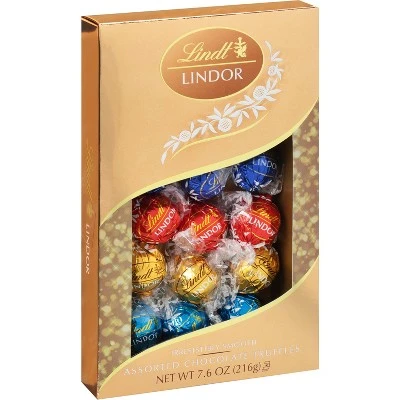 Lindt Sampler Box Chocolates 7.6oz
