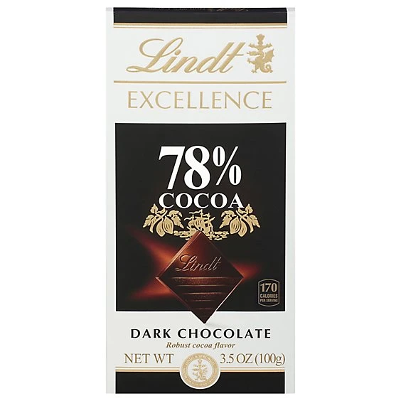 Lindt Dark Chocolate, Robust Cocoa Flavor