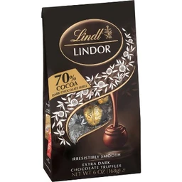 Lindt Lindt 70% Cocoa Extra Dark Chocolate Truffles  6oz