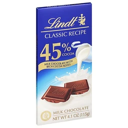 Lindt Lindt Classic Recipe 45% Bar  4oz