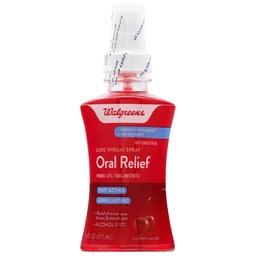 Walgreens Walgreens Oral Relief Spray Cherry
