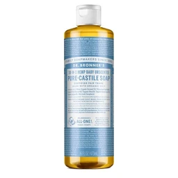 Dr. Bronner's Dr. Bronner's Baby Unscented Pure Castile Liquid Soap  16oz