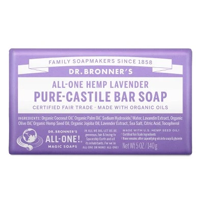 Dr. Bronner's Bar Soap  Lavender  5oz