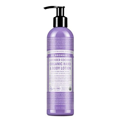 Dr. Bronner's Organic Hand & Body Lotion, Lavender Coconut