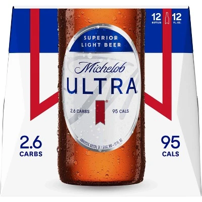 Michelob Ultra Superior Light Beer  12pk/12 fl oz Bottles