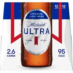 Michelob Michelob Ultra Superior Light Beer  12pk/12 fl oz Bottles