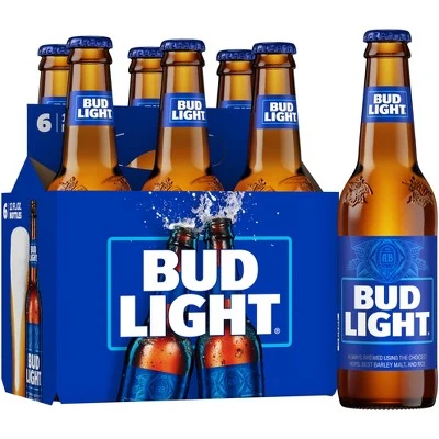 Bud Light Beer  6pk/12 fl oz Bottles