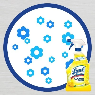 Lysol Lemon Breeze Scented All Purpose Cleaner & Disinfectant Spray  32oz