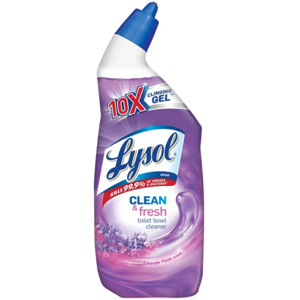 Lysol Clean & Fresh Toilet Bowl Cleaner, Lavender Fields, 24oz