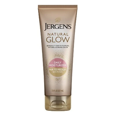Jergens Natural Glow Revitalizing Daily Moisturizer, Fair to Medium Skin Tone