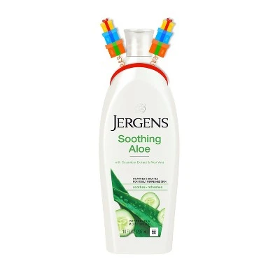 Jergens Soothing Aloe Refreshing Moisturizer  10 oz