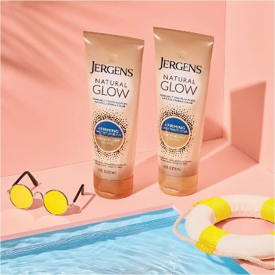 Jergens Natural Glow Firming Daily Moisturizer, Fair to Medium Skin Tone