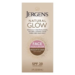 Jergens Jergens Natural Glow Face Moisturizer 2 oz (Medium/Tan)