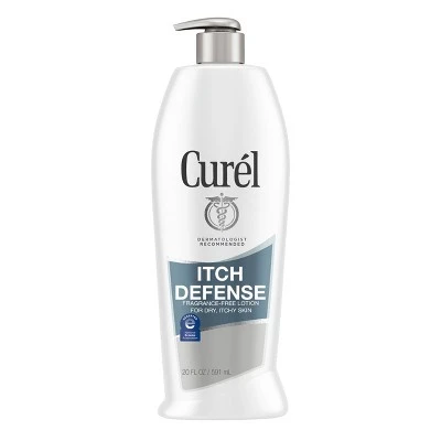Curel Unscented Itch Defense Lotion  20 fl oz