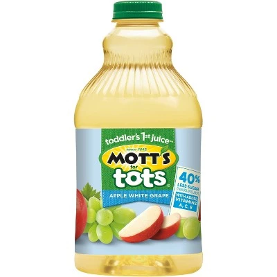 Mott's for Tots Apple White Grape 64 fl oz Bottle