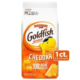 Goldfish Pepperidge Farm Goldfish Cheddar Crackers 6.6oz
