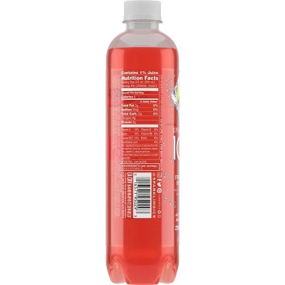 Sparkling Ice Strawberry Lemonade 17 fl oz Bottle