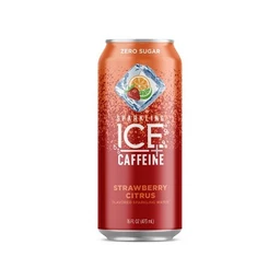 Sparkling ICE Sparkling Ice + Caffeine Strawberry Citrus 16 fl oz Can