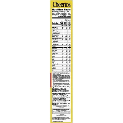 Cheerios Breakfast Cereal  8.9oz  General Mills