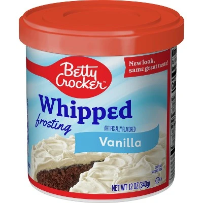 Betty Crocker Whipped Frosting, Vanilla