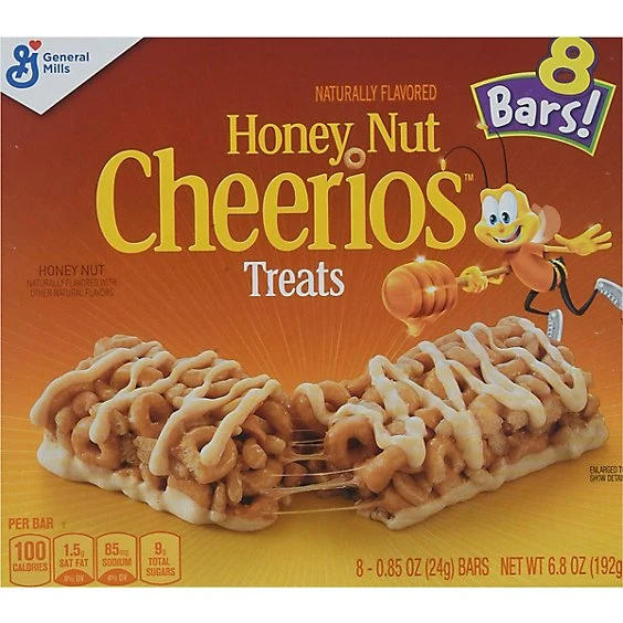 Honey Nut Cheerios Treat Bar 8ct
