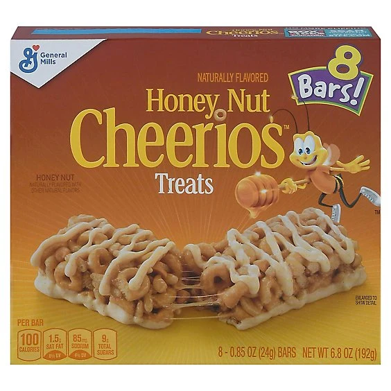 Honey Nut Cheerios Treat Bar 8ct