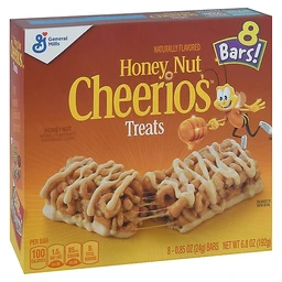 General Mills Honey Nut Cheerios Treat Bar 8ct