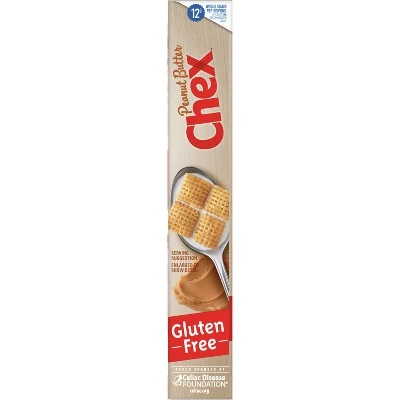 Chex Peanut Butter Gluten Free Breakfast Cereal 12.2oz General Mills