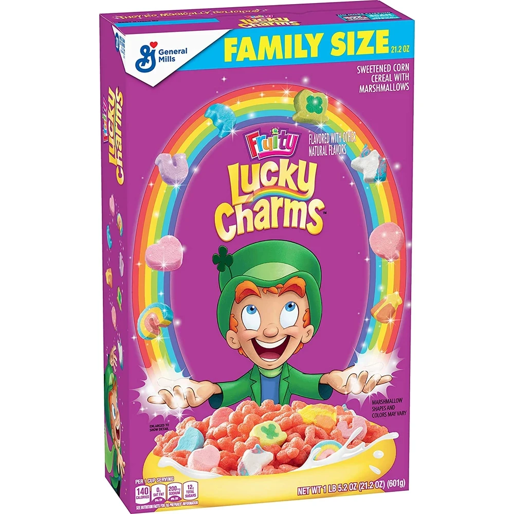 Fruity Lucky Charms XL Breakfast Cereal  21.2oz  General Mills
