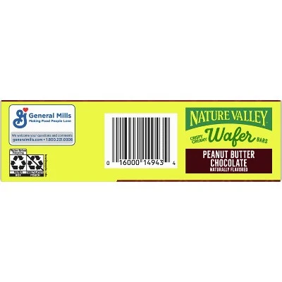Nature Valley PB Chocolate Crispy Creamy Wafer Bar  6.5oz/5ct