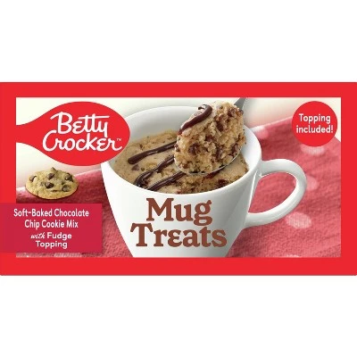 Betty Crocker Mug Treats Soft Baked Chocolate Chip Cookie  4ct/13.9oz