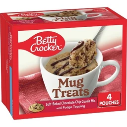 Betty Crocker Betty Crocker Mug Treats Soft Baked Chocolate Chip Cookie  4ct/13.9oz